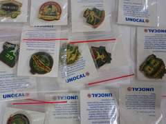 Collection of UNOCAL Dodgers Baseball Pins