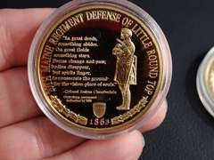 (4) CIVIL WAR SEQUICENTENNIAL COMMEMORATIVE COINS