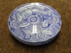 Spode Blue Room Collection Sunflower Plates