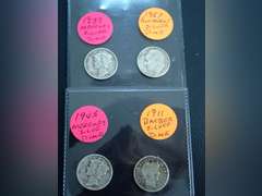 VARIOUS VINTAGE DIMES - SEE ALL PHOTOS