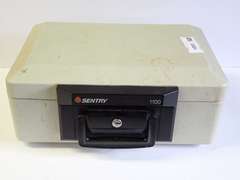 Sentry 1100 Fire Resistant Security Chest - no key