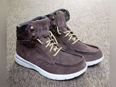 Wolverine Brown Leather Upper Boots - Men's Size 10