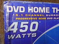 Coby DVD-937 5.1 Channel Home Theater System - Appears New in Box