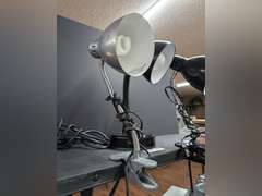 ADJUSTABLE DESK LAMPS INCLUDING PAIR OF CLAMP ON