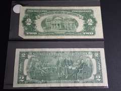 SERIES 1953 RED SEAL & 1976 $2 BANKNOTES