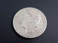 1887-O MORGAN SILVER DOLLAR COIN