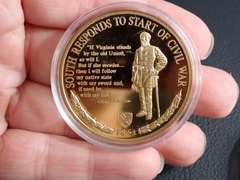 (4) CIVIL WAR SEQUICENTENNIAL COMMEMORATIVE COINS