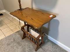 LR… Retro table/lamp/magazine rack combo, the Commodore collection by Rosalco, see pictures for details.