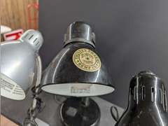 ADJUSTABLE DESK LAMPS INCLUDING PAIR OF CLAMP ON