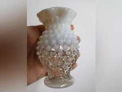 Hobnail Glass Vase - Possibly Fenton