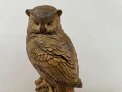 LR… Ceramic owl figurine, see pictures for details.