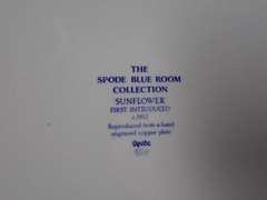 Spode Blue Room Collection Sunflower Plates