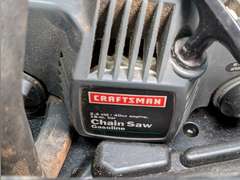 18-IN CRAFTSMAN CHAINSAW WITH CASE