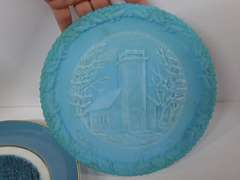 Ceramic Fratelli Carli Olive Oil Bottle, Collector's Plates & More