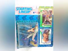(2)1993 Starting Lineup MLB Figure & Card Sets (Larry Walker & Eric Karros)