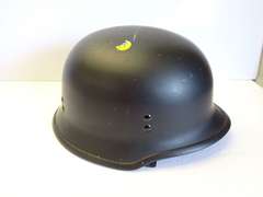 Black Motorcycle Helmet - Size Small