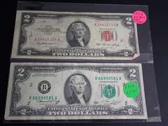 SERIES 1953 RED SEAL & 1976 $2 BANKNOTES