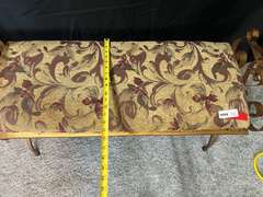 LR… Vintage, ornate bed bench, see pictures for details.