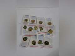 Collection of UNOCAL Dodgers Baseball Pins
