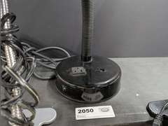 ADJUSTABLE DESK LAMPS INCLUDING PAIR OF CLAMP ON