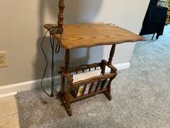 LR… Retro table/lamp/magazine rack combo, the Commodore collection by Rosalco, see pictures for details.