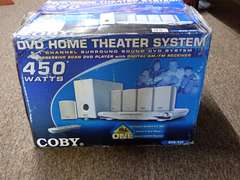 Coby DVD-937 5.1 Channel Home Theater System - Appears New in Box