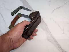 VINTAGE SCHRADE AND GERBER LOCKBACK KNIVES, INCLUDES HOLSTER FOR SCHRADE