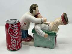 LR…Lotus “doctor” and “patient” teapot, see pictures or details.