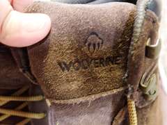 Wolverine Brown Leather Upper Boots - Men's Size 10