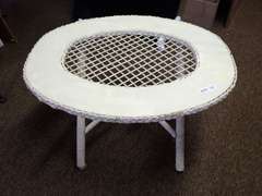 Wicker Patio Side Table