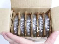 Princess House Highlights & Royal Highlights 24% Lead Crystal Glass Coasters