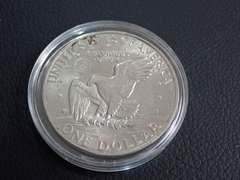1972 EISENHOWER SILVER DOLLAR COIN
