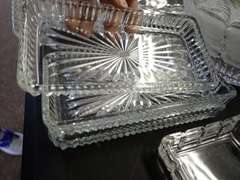 Assorted Glass & Crystal Serving Dishes