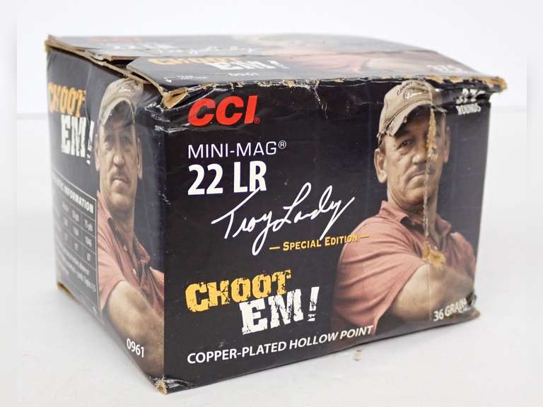 CCI Mini-Mag .22 LR Troy Landry Special Edition Ammunition-Sealed Box image