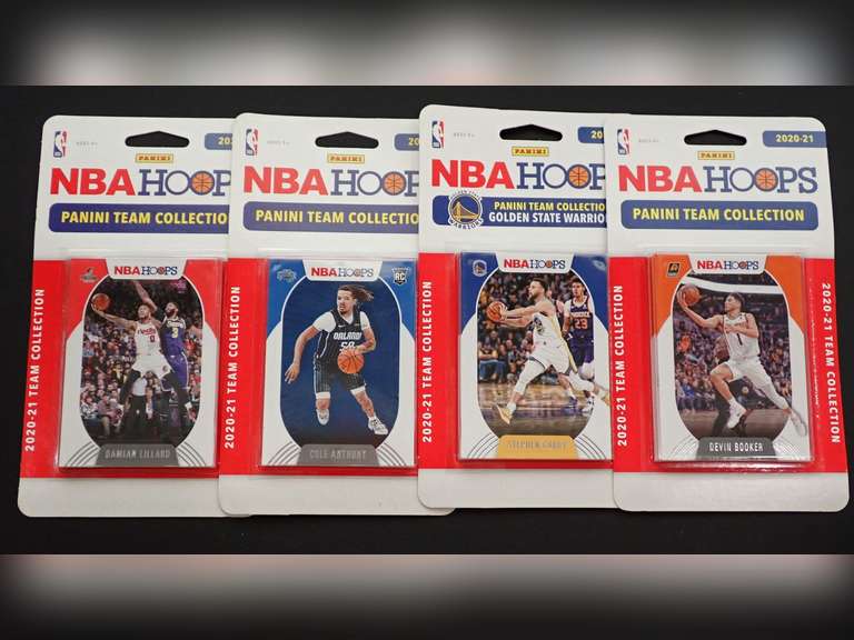 FACTORY SEALED 2020-2021 PANINI NBA HOOPS TEAM SETS image