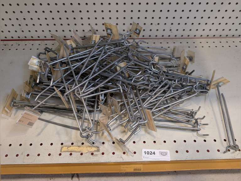PEGBOARD MOUNT RETAIL DISPLAY PEGS image