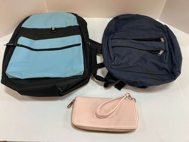Backpacks, also includes a clutch, three pieces total, see pictures for details. image