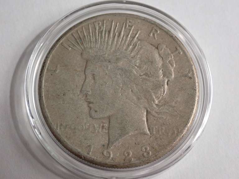 1923-S PEACE DOLLAR COIN image