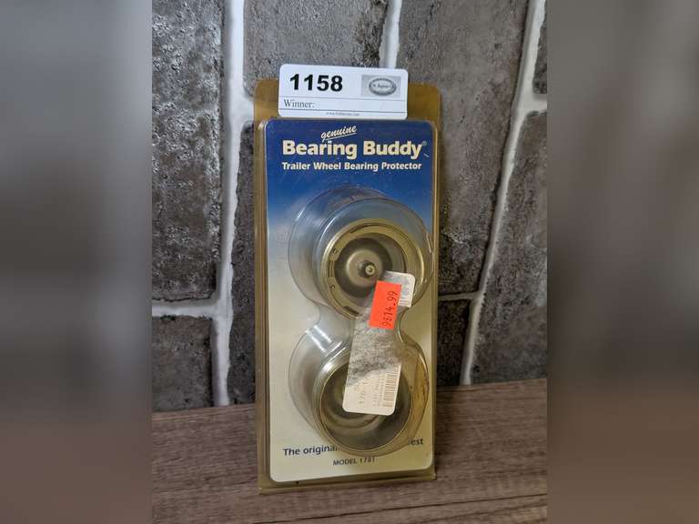 BEARING BUDDY TRAILER MODEL 1781 WHEEL BEARING PROTECTORS IN ORIGINAL PACKAGE image