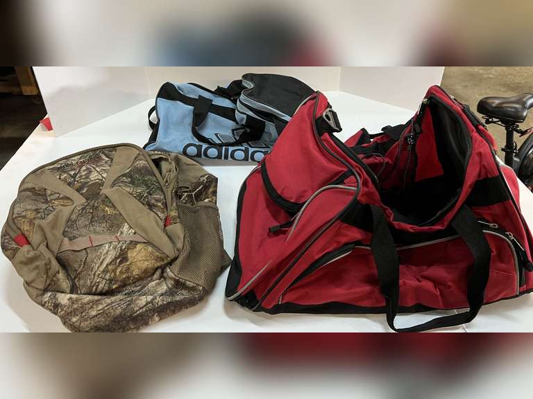 Backpack, and soft sided totes, see pictures for details. image