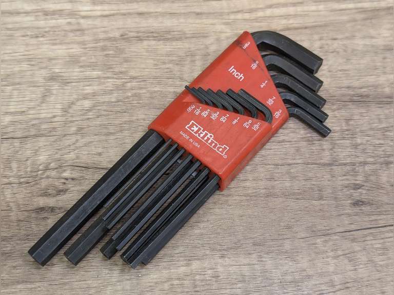 EKLIND SAE SIZE ALLEN WRENCHES image