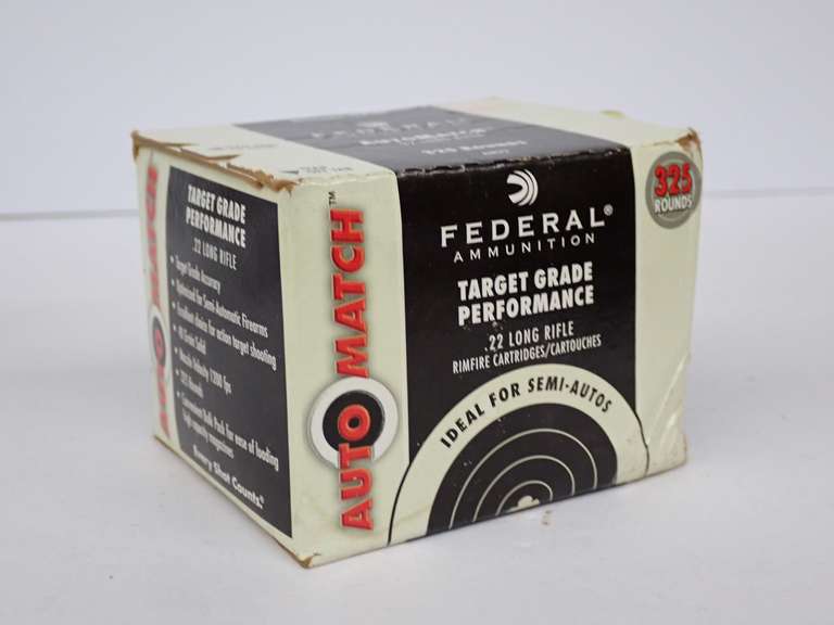 Federal Automatch .22 Long Rifle Ammunition 325 Rounds - Sealed Box image