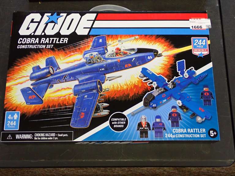 GI Joe Cobra Rattler Construction Set image