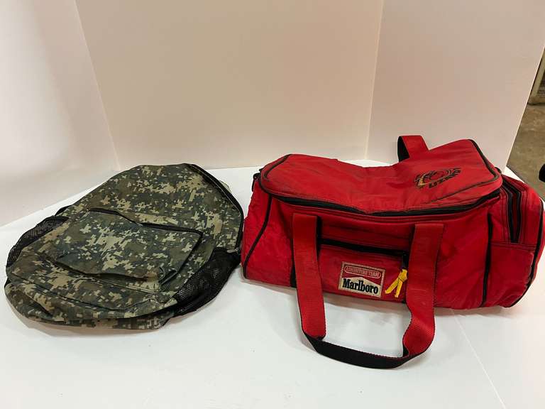 Backpack, also includes a soft sided cooler bag, see pictures for details. image