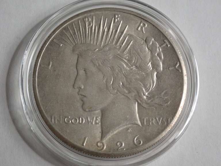 1926 PEACE DOLLAR COIN image
