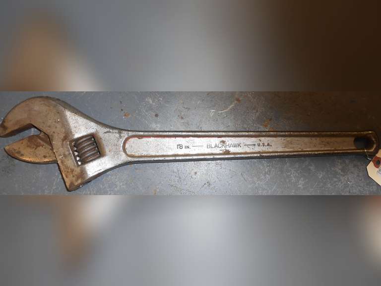 BLACKHAWK 18" ADJUSTABLE WRENCH image