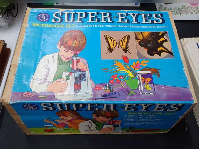 Mattel Super-Eyes Microscope Set image