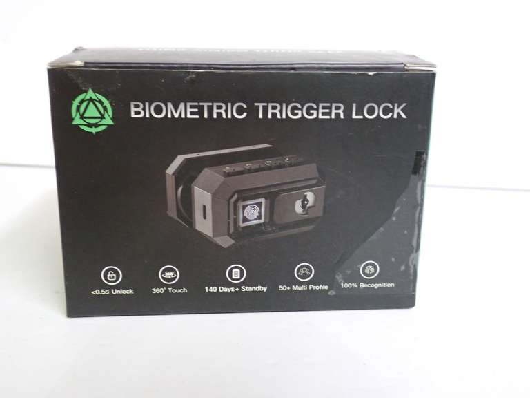 Biometric Trigger Lock - Firearm Safety Device image