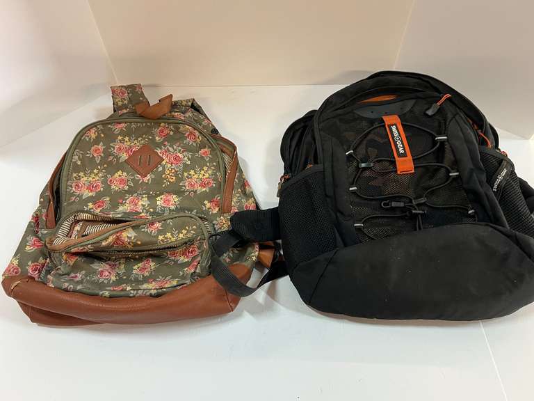 Backpack, two pieces, see pictures for details. image