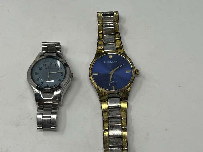 Men’s watches to include Gino Milano, and Ricardo, see pictures for details. image